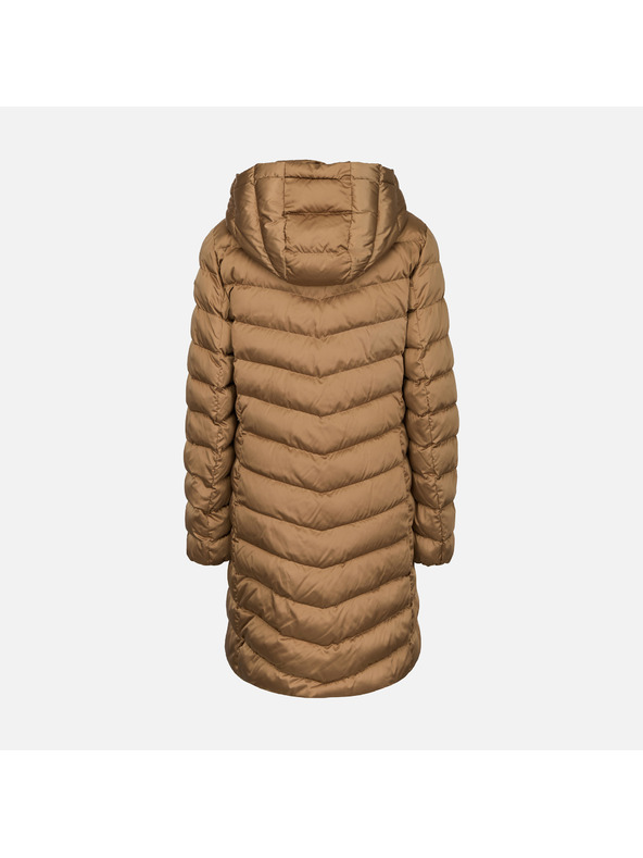 Geox Svjetlosmeđa pernata jakna Geox Zosma