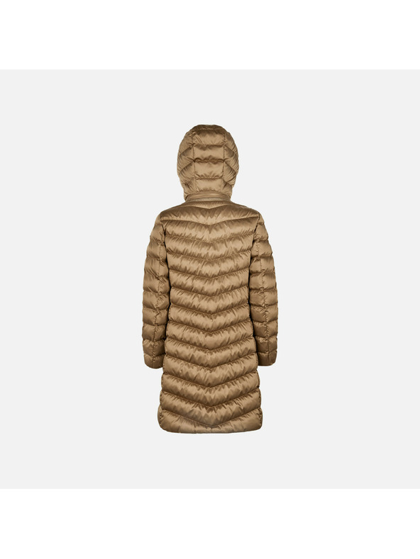 Geox Svjetlosmeđa pernata jakna Geox Zosma