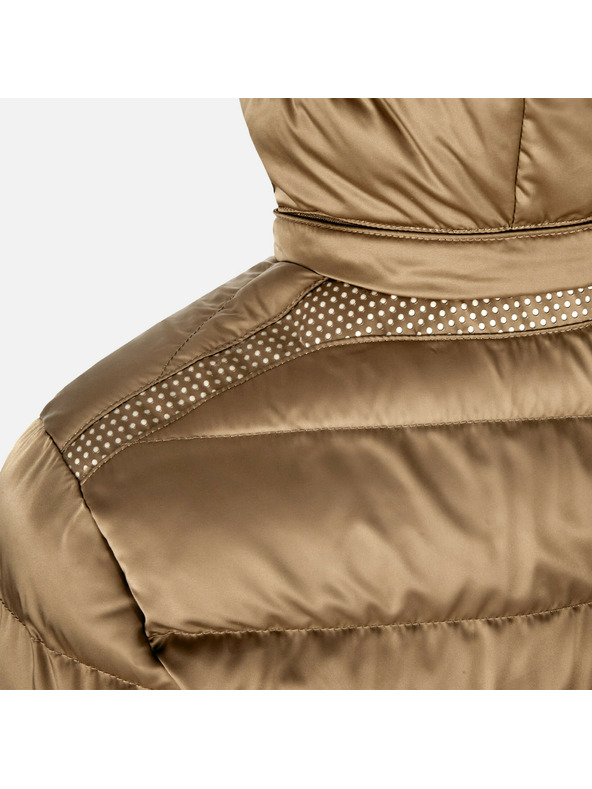 Geox Svjetlosmeđa pernata jakna Geox Zosma