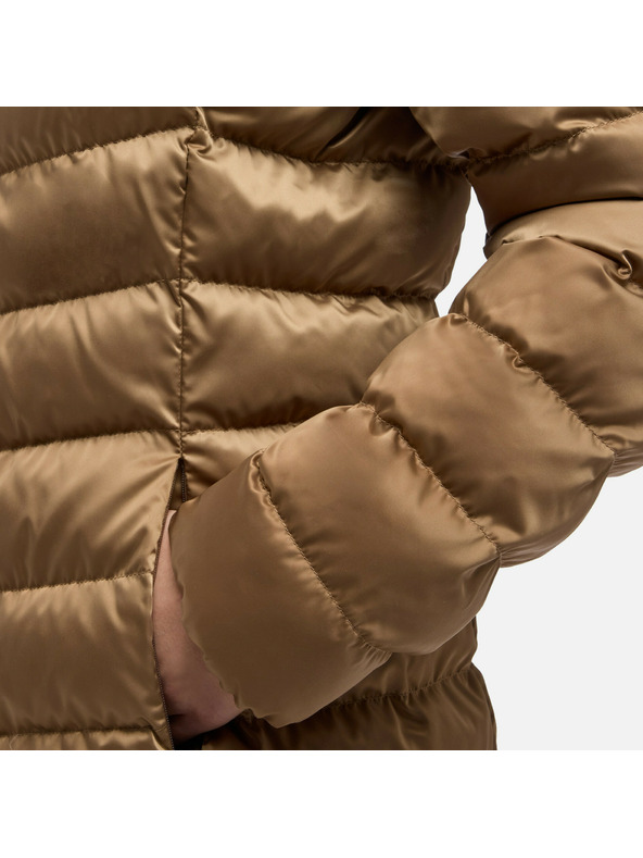 Geox Svjetlosmeđa pernata jakna Geox Zosma