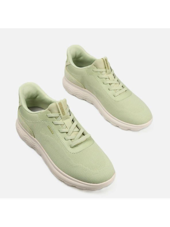 Geox Svijetlozelene ženske tenisice Geox Spherica Plus Fast in