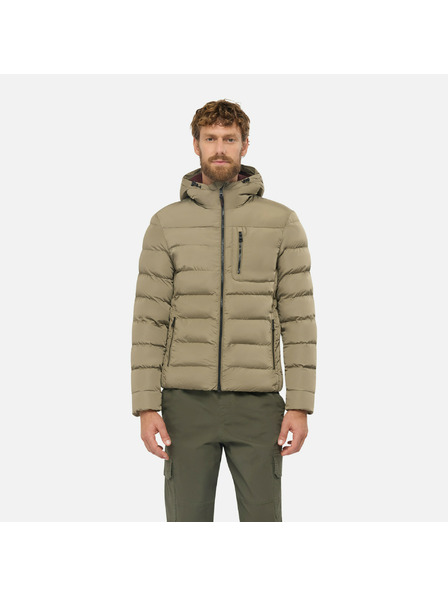 Geox Bež muška pernata jakna Geox Snake