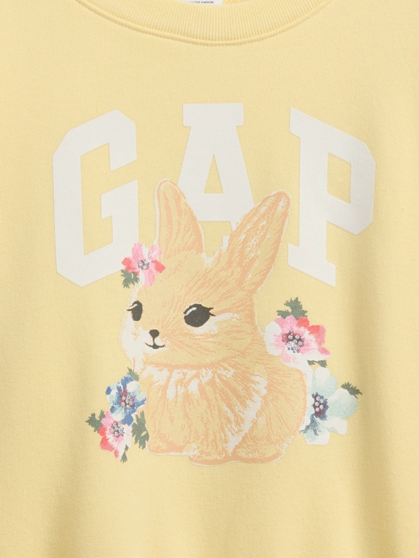 GAP Dječja oversize majica s logom GAP