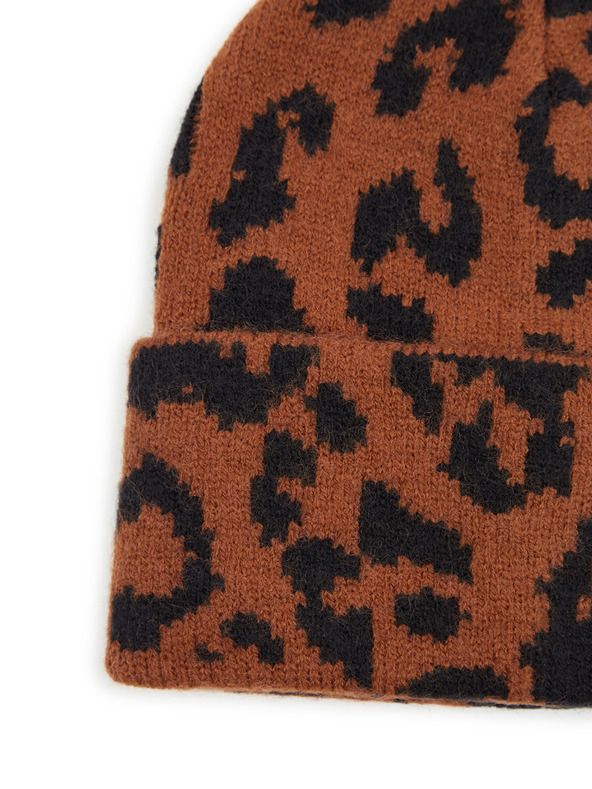 Orsay Smeđa ženska kapa s uzorkom ORSAY