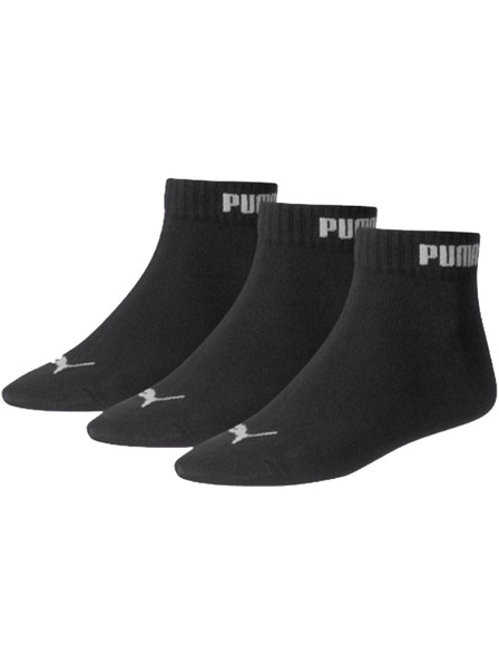 Puma Puma crne čarape do gležnja QUARTER (3 para)