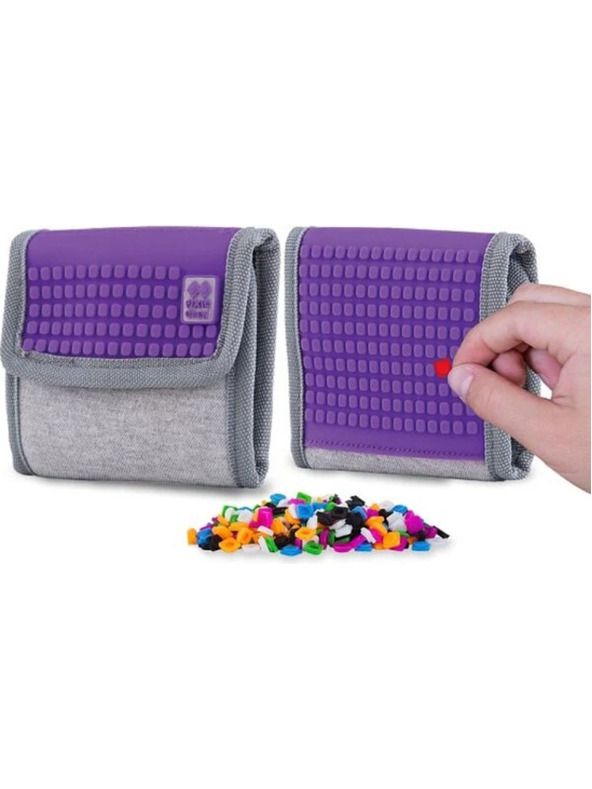 PIXIE CREW PIXIE CREW kreativni novčanik sivi/ljubičasti