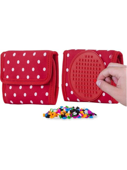 PIXIE CREW PIXIE CREW crveni novčanik s bijelim točkicama