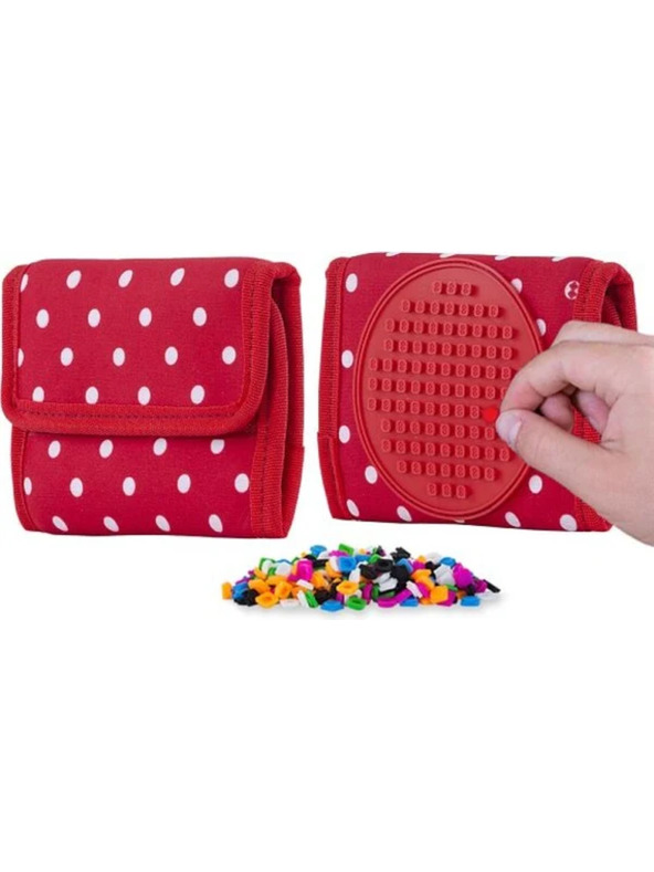 PIXIE CREW PIXIE CREW crveni novčanik s bijelim točkicama