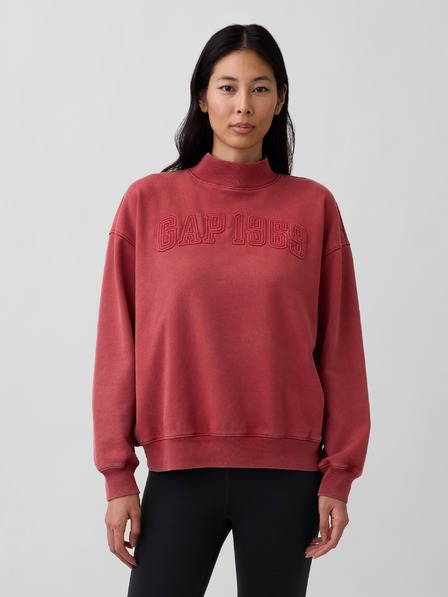 GAP Oversize mikina s logem Heavyweight GAP