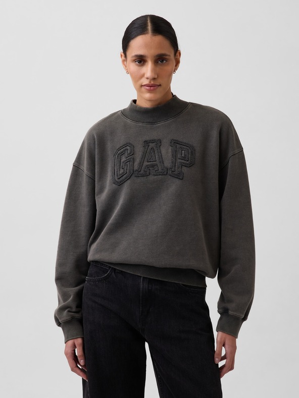 GAP Oversize mikina s logem Heavyweight GAP