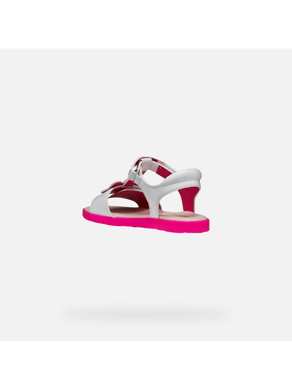 Geox Bijele djevojačke sandale Geox Joyfoot