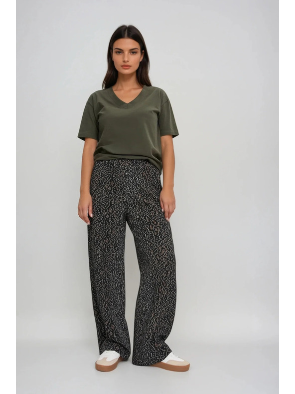 Moodo Maslinasti top s V-izrezom Moodo