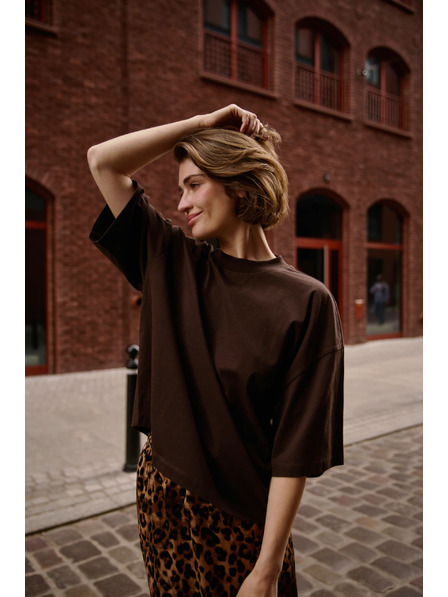 Moodo Smeđi labavi top Moodo