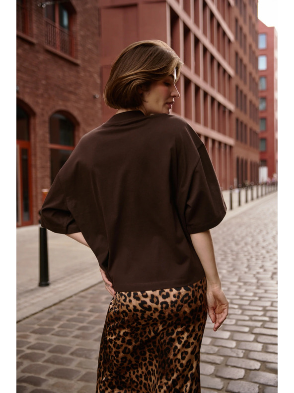 Moodo Smeđi labavi top Moodo