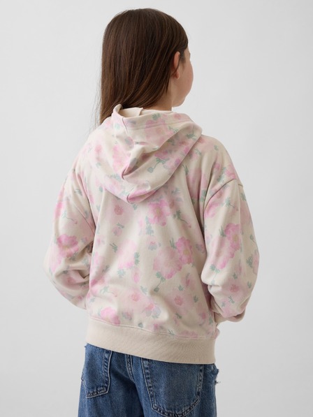 GAP Dječja majica s patentnim zatvaračem i logom GAP