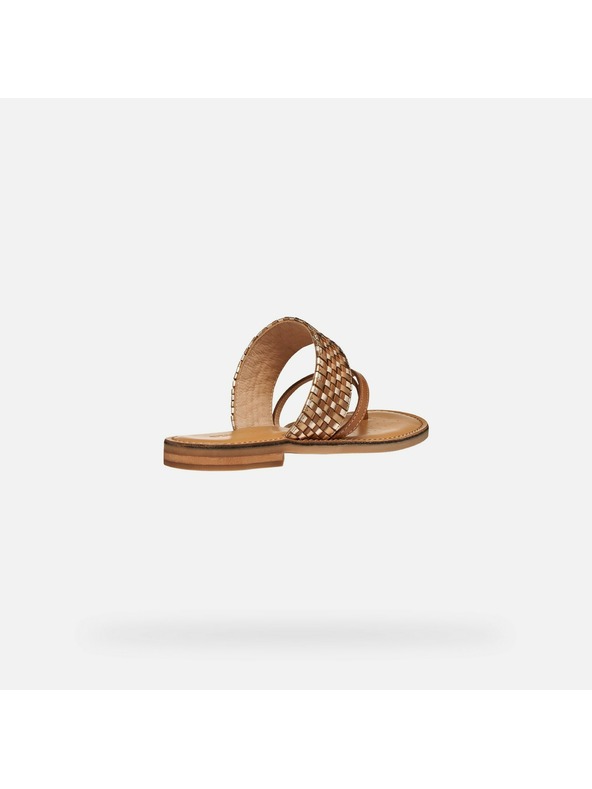 Geox Smeđe ženske sandale Geox Maddalusiac