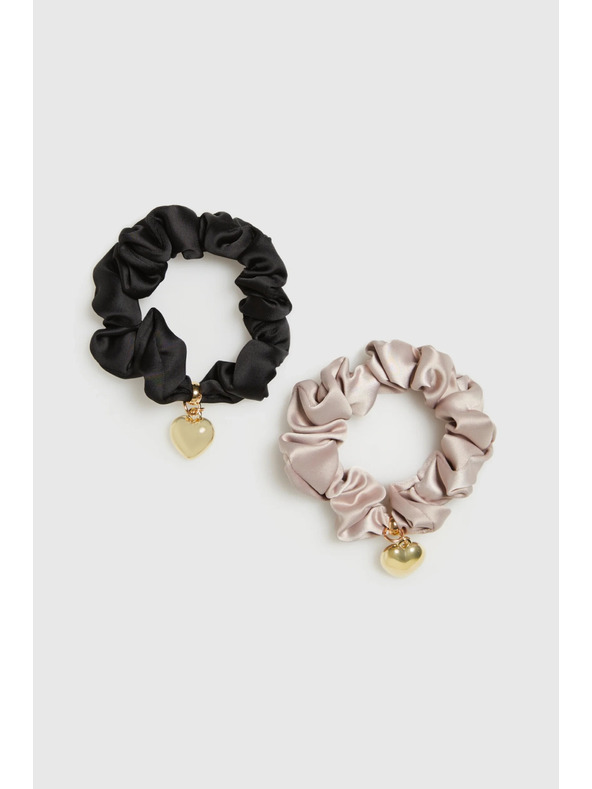 Moodo Set od dvije gumice za kosu s privjeskom Moodo