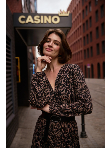 Moodo Crni široki pojas Moodo