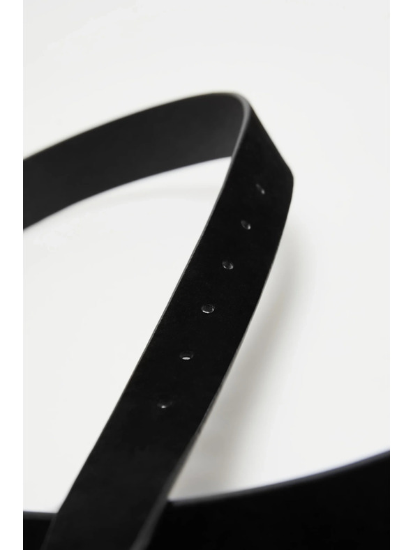 Moodo Glatki crni kaiš Moodo