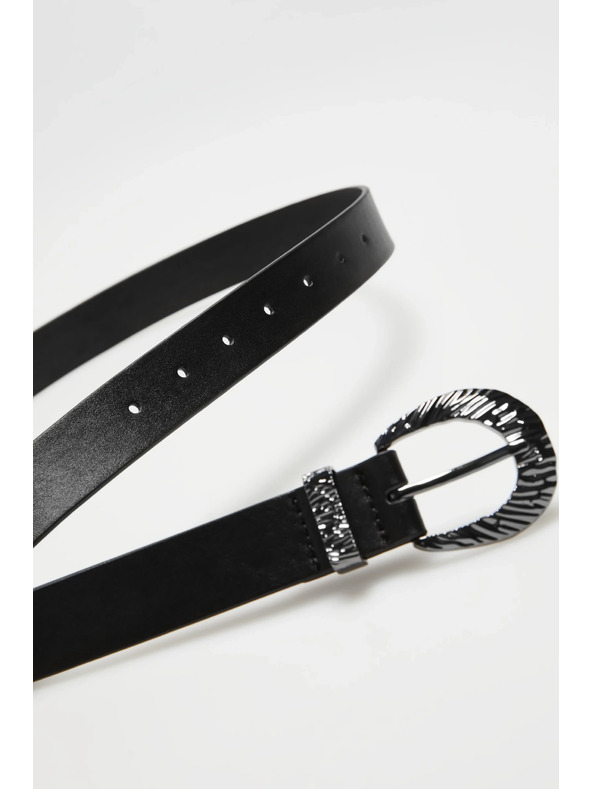 Moodo Kaiš sa kopčom u srebrnoj boji Moodo