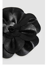 Moodo Zavezani kaiš s cvijetom crni Moodo