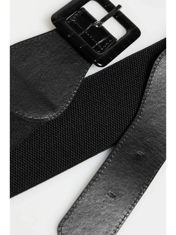 Moodo Crni široki pojas Moodo