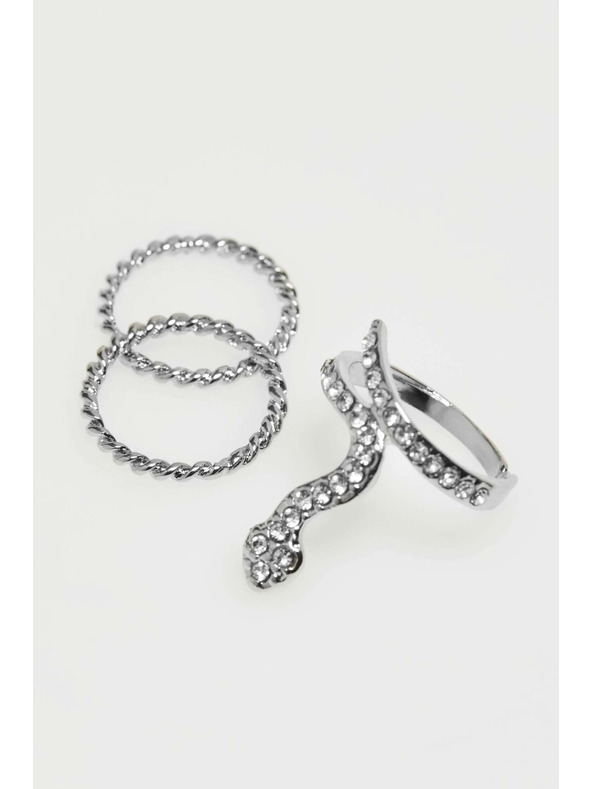 Moodo Set prstena sa cirkonskim elementima Moodo