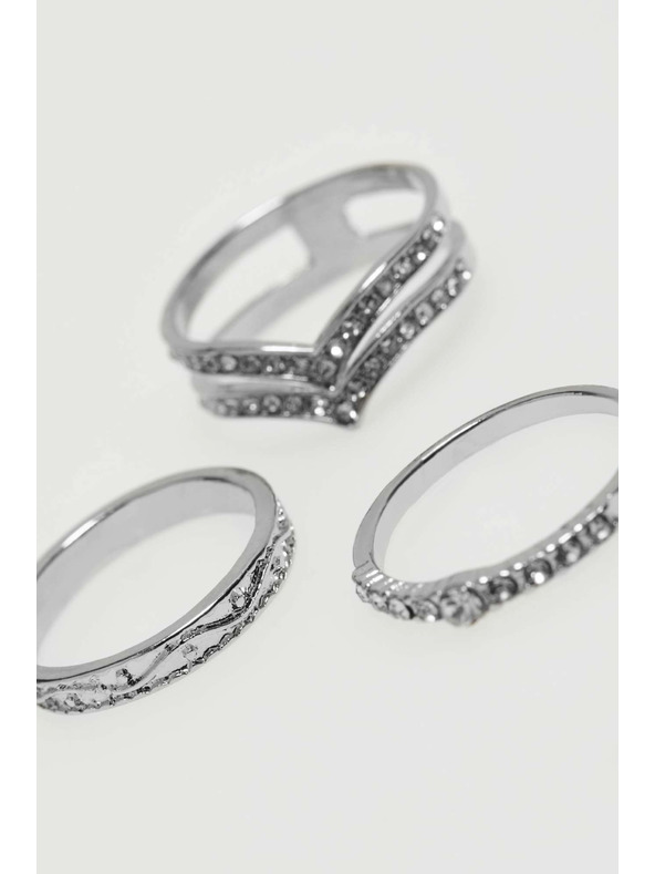 Moodo Set prstena sa cirkonskim elementima Moodo