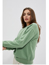 Moodo Bluza s izrezom na leđima maslinasta Moodo