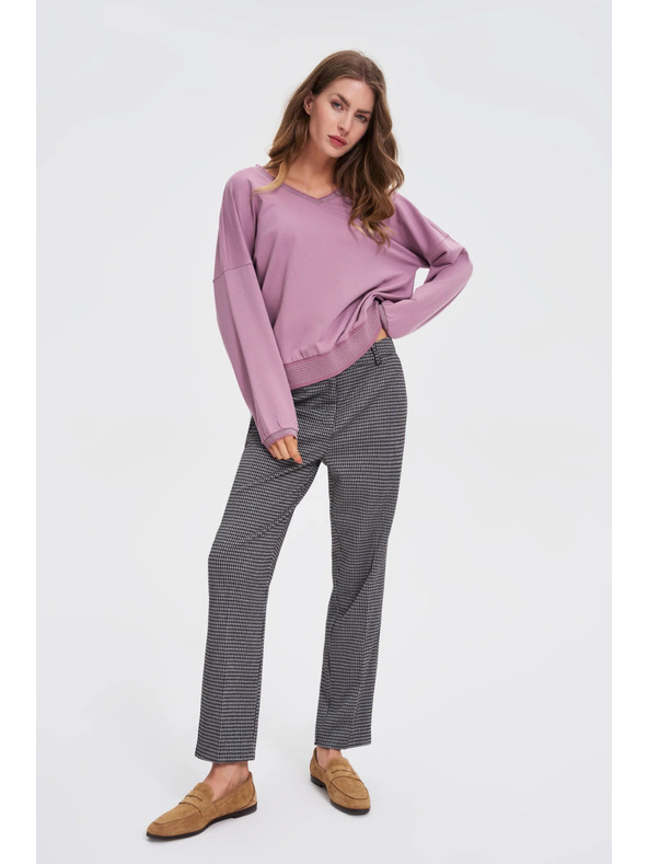 Moodo Bluza od pamuka ružičasta Moodo