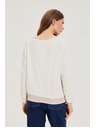 Moodo Pamučna dukserica bež Moodo