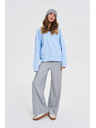 Moodo Bluza V-izreza svijetlo plava Moodo