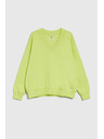 Moodo Bluza V-izreza limun zelena Moodo