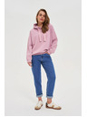 Moodo Dukserica s kapuljačom ružičasta Moodo