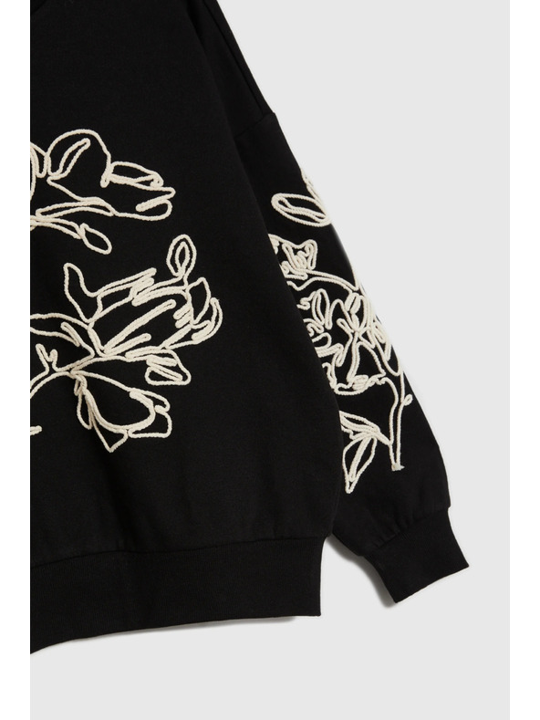 Moodo Bluza s aplikacijom crna Moodo