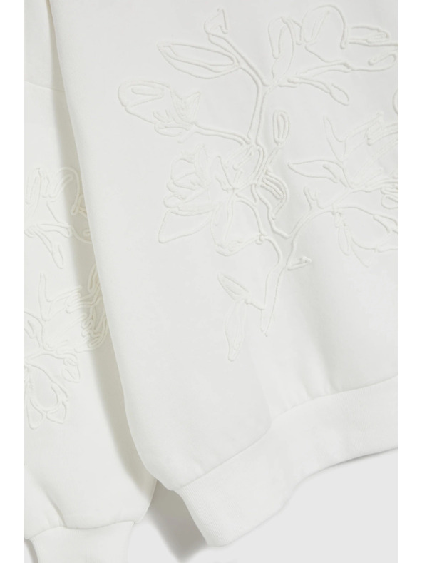 Moodo Bluza s aplikacijom bijela Moodo