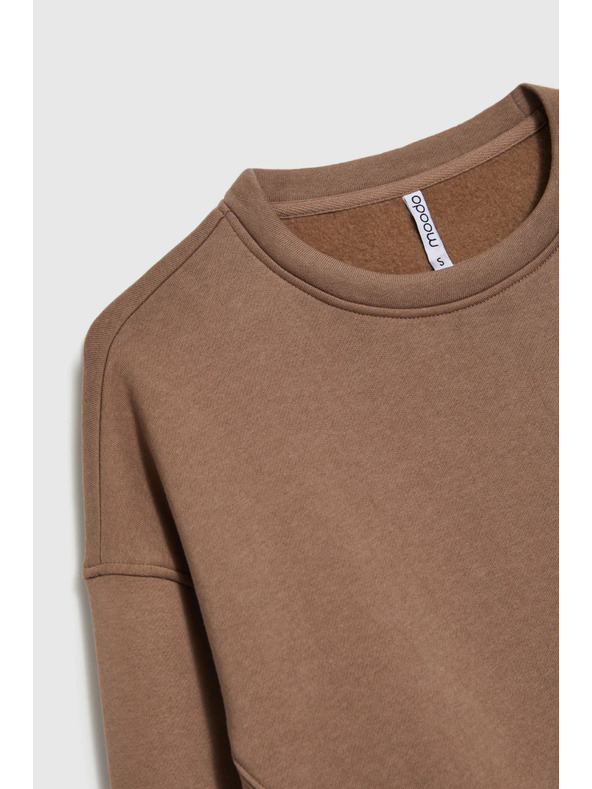 Moodo Oversize dukserica bež Moodo