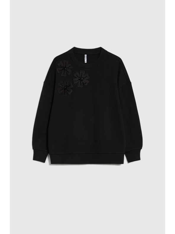 Moodo Bluza s aplikacijom crna Moodo