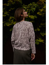 Moodo Bluza sa životinjskim uzorkom bež Moodo