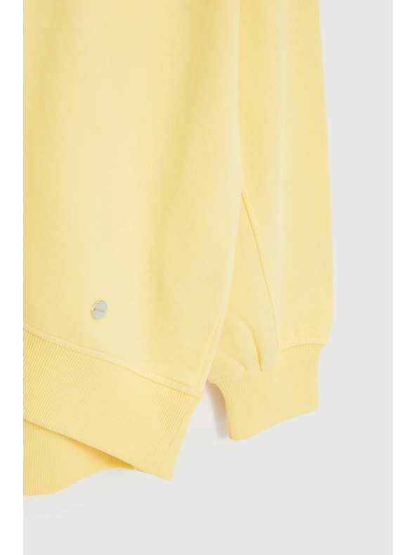 Moodo Bluza s V-izrezom žuta Moodo