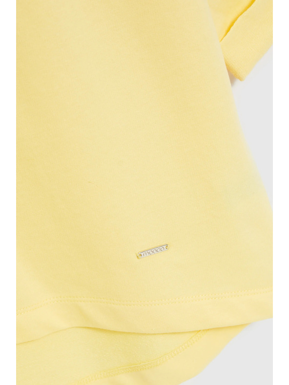 Moodo Bluza s V-izrezom žuta Moodo
