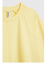 Moodo Pulover s kratkim i širokim rukavima žuti Moodo