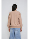 Moodo Pulover s cvjetom bež Moodo
