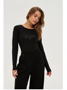 Moodo Bluza s šljokicama crna Moodo
