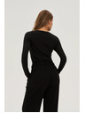 Moodo Bluza s šljokicama crna Moodo