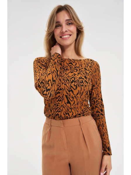 Moodo Top s motivom smeđi Moodo