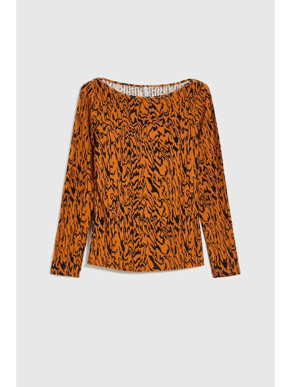 Moodo Top s motivom smeđi Moodo