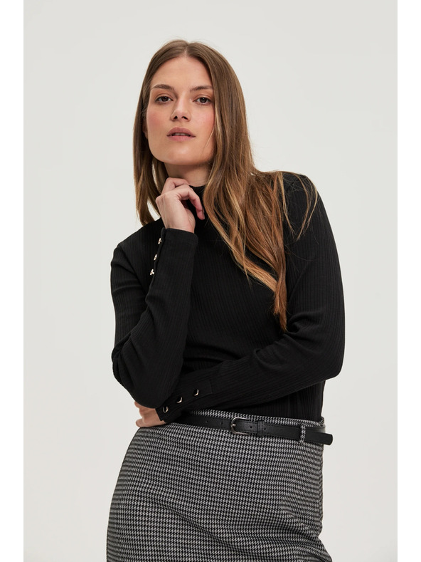 Moodo Pamučni rolak crni Moodo