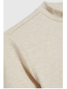 Moodo Bež bluza s ovratnikom Moodo