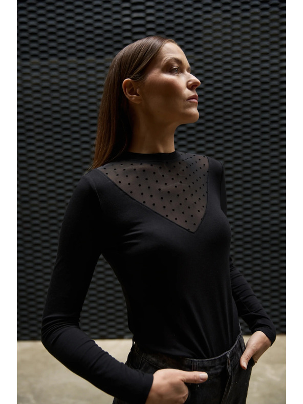 Moodo Uska crna bluza Moodo